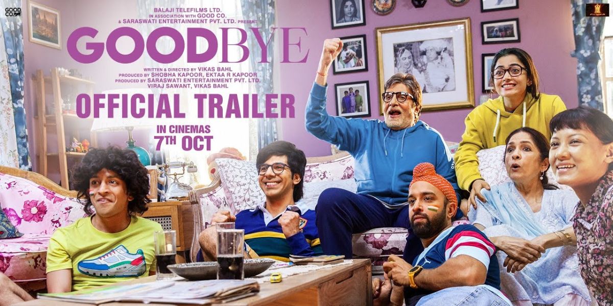 The makers unveiled the trailer of  Amitabh Bachchan and Rashmika Mandanna starrer, Goodbye- it will melt your hearts!